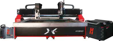 Phenix TechnologieDecoupe jet eau plasma